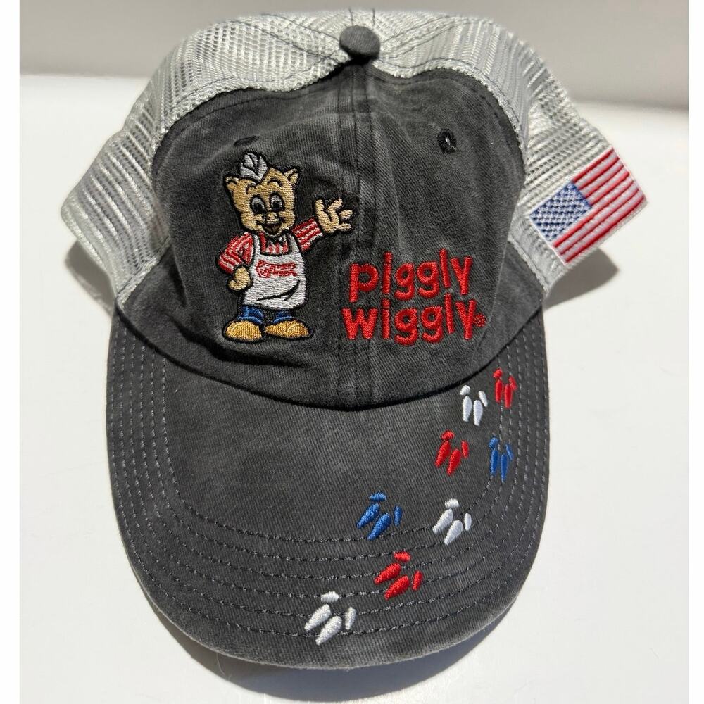 Big Promos by Towsleys PIGGLY WIGGLY Snap Back Hat Oink Oink